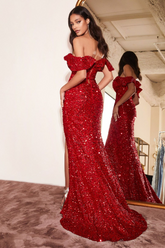 Cinderella Divine CH167 Sequin Dress